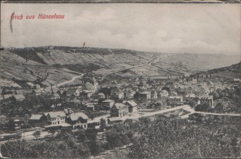 AK Gruß aus Künzelsau Totalansicht 1911
