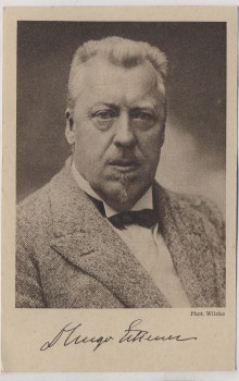 AK Zeppelin-Eckener-Spende Prof. Hugo Eckner Phot. Wilcke 1930