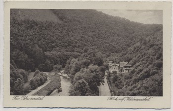 AK Bad Blankenburg Im Schwarzatal Blick auf Hotel Waidmannsheil 1920