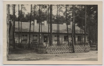 AK Foto Prieros Haus im Wald b. Heidesee 1960