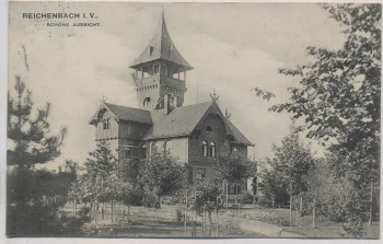 AK Reichenbach im Vogtland Schöne Aussicht 1909