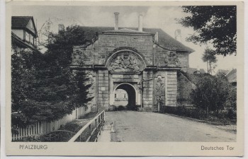 AK Pfalzburg Westmark Deutsches Tor Phalsbourg Lothringen Moselle Frankreich Feldpost 1943