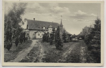 AK Wahrenholz Teichgut-Schänke Landpoststempel Wittingen Feldpost 1940 RAR