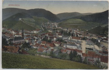 AK Markirch Ortsansicht Sainte-Marie-aux-Mines Elsass Haut-Rhin Frankreich Feldpost 1915
