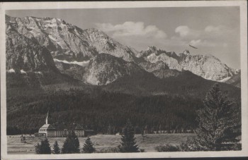 AK Schloß Elmau b. Klais Krün 1929