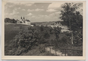 AK Foto Passau Blick auf Maria Hilf Landpoststempel Jochenstein 1957