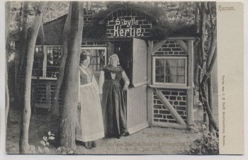 AK Husum Sibylle Hertje 300jähriges Stadtjubiläum und Heimatsfest 4-8.Juli 1903