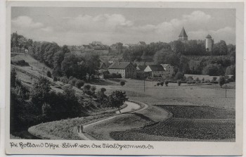 AK Preußisch Holland Ostpreußen Blick von der Waldpromenade Pasłęk Polen Feldpost 1941
