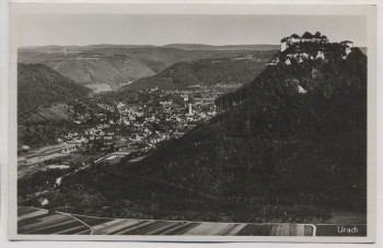 AK Foto Urach Ortsansicht 1935