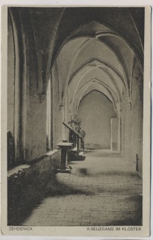 AK Zehdenick Kreuzgang im Kloster 1927
