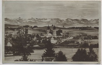 AK Lindenberg im Allgäu Ortsansicht 1952