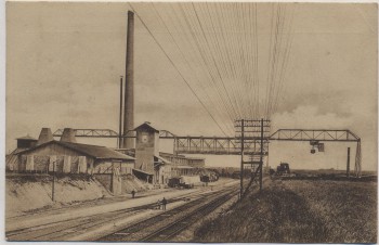 VERKAUFT !!!   AK Hohenerxleben Krosigk'sche Kalkwerke Staßfurt 1912 RAR
