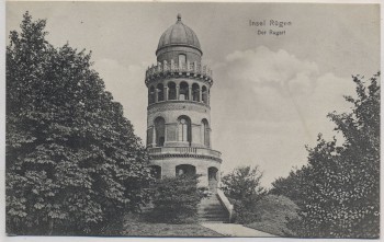 AK Insel Rügen Rugard mit Schreibfehler b. Bergen 1911