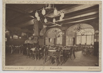 AK Bremen Liebfrauen-Gaststätte Oldenburger Ecke Hansa-Ecke Jagdhütte Sögestraße Queerenstraße 1928