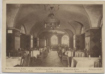 AK Bremen Liebfrauen-Gaststätte Zeppelin-Ecke Kaiser-Ecke Friesen-Ecke ...  Sögestraße Queerenstraße 1928