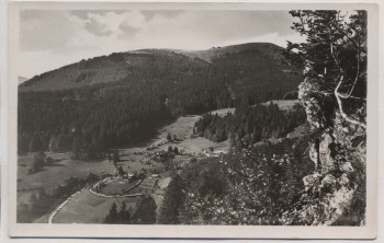 AK Foto Hotel Belchenhaus Schwarzwald b. Schönenberg Schönau Belchen Feldpost 1942