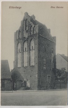 AK Wittenberge an der Elbe Altes Steintor 1910