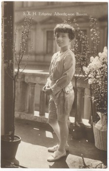 AK Adel S.K.H. Erbprinz Albrecht von Bayern 1912