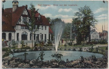 AK Bad Ilmenau Blick von der Lesehalle 1932