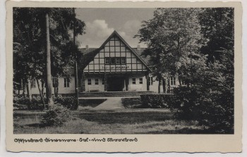 AK Ostseebad Dievenow Sol-und Moorbad Pommern Dziwnów Polen Feldpost 1943