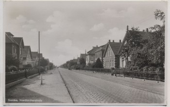 VERKAUFT !!!   AK Foto Norden Ostfriesland Norddeicherstraße 1935 RAR