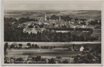 AK Foto Greiffenberg Gryfów Śląski in Schlesien Ortsansicht mit Sanatorium Birkenhof Polen 1934