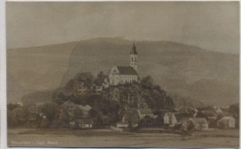 AK Foto Pleystein im Oberpfälzer Wald Ortsansicht 1910