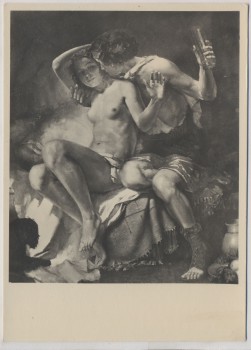 Künstler-AK Karl Truppe Bacchus und Ariadne Akt München Haus der Deutschen Kunst HDK 444 1935
