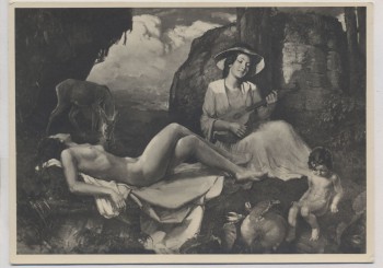 Künstler-AK Karl Truppe Jugend Akt München Haus der Deutschen Kunst HDK 412 3 1935