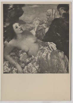 Künstler-AK Raffael Schuster-Woldan Die Gefangene Akt München Haus der Deutschen Kunst HDK 584 1935