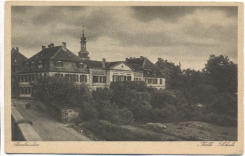 VERKAUFT !!!   AK Saarbrücken Kable-Schule Saargebiet 1920