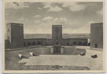 AK Foto Reichsehrenmal Tannenberg Ehrenhof b. Hohenstein Olsztynek Ostpreußen Polen 1940