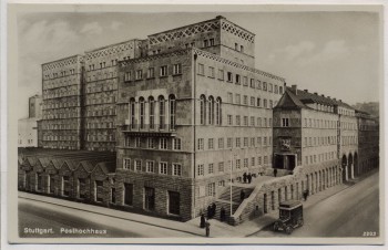 AK Stuttgart Posthochhaus 1934