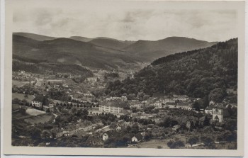 AK Foto Baden-Baden Lichtental Blick v. d. Eckhöfe-Kapelle 1929