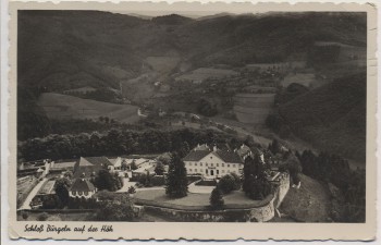 AK Foto Schloß Bürgeln auf der Höh b. Schliengen 1940