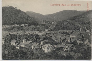 AK Bad Lauterberg von Ritschershöhe Ortsansicht Harz 1905