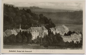 AK Jordanbad Kneipp'sche Kuranstalt b. Biberach an der Riß Landpoststempel 1953