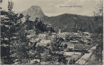 AK Kufstein mit Pendling Ortsansicht Tirol Österreich 1909