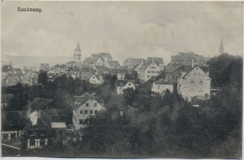 AK Backnang Ortsansicht 1911