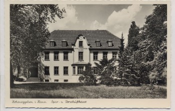 AK Foto Hoheneggelsen Spar- und Vorschußkasse b. Söhlde 1950