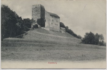AK Burg Habsburg Bezirk Brugg Kanton Aargau Schweiz 1910