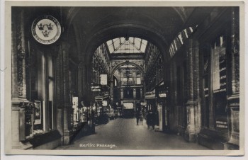 AK Foto Berlin Passage mit Schwedischen Reisebüro 1931