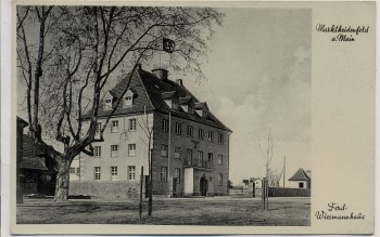 AK Foto Marktheidenfeld am Main Ferdinand-Wiesmann-Haus 1940 RAR