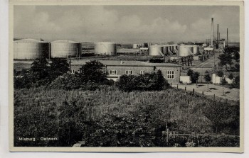 AK Foto Misburg Oelwerk Ölwerk b. Hannover 1940 RAR