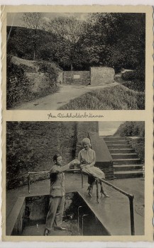 AK Braubach am Rhein Am Dinkholderbrunnen 1940