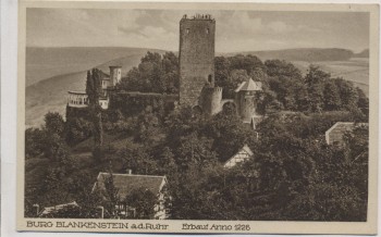 AK Burg Blankenstein a. d. Ruhr Hattingen 1930