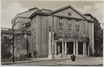 AK Foto Stralsund Theater 1966