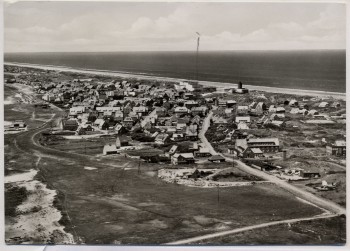 AK Foto Nordseeheilbad Juist Ortsansicht 1971