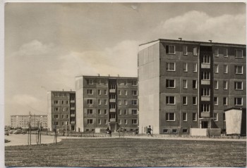 AK Foto Stralsund Neubauten Knieper-West 1969