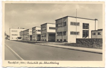 VERKAUFT !!!   AK Frankfurt (Oder) Hochschule für Lehrerbildung 1935